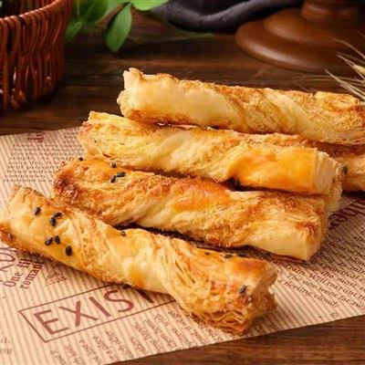 Barras crujientes de coco crujientes